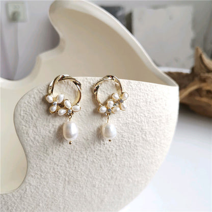 Pearl Hoop Earrings – Classic & Timeless | Twinolo