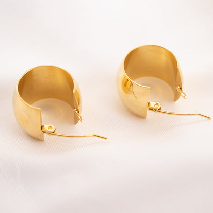Chunky Hoops – Bold Elegance | Twinolo
