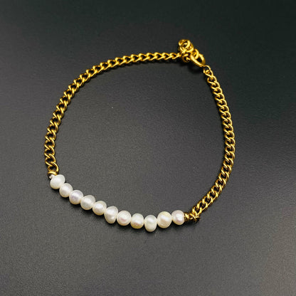 Natural Pearl Bracelet – Subtle Luxury | Twinolo