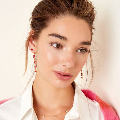 Statement Earrings with Zirconia – Timeless Shine | Twinolo