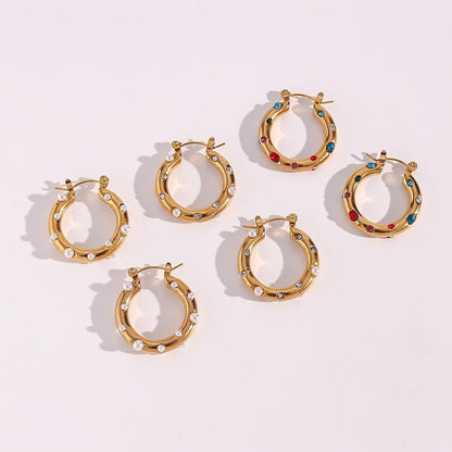 Zirconia Hoops – Modern & Shiny | Twinolo