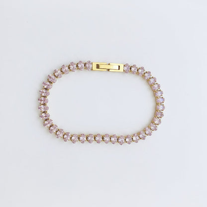 Sparkling Tennis Bracelet – Classic & Chic | Twinolo