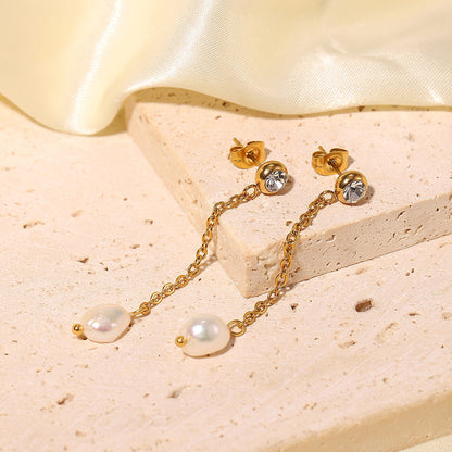 Pearl and Shine Earrings – Timeless Design | Twinolo