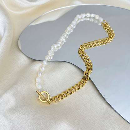 Fine Necklace with Freshwater Pearls – Classic Design | Twinolo