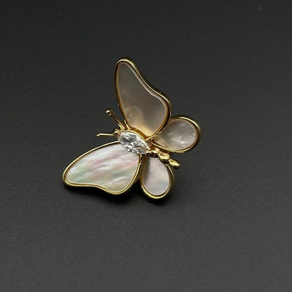 🦋 Butterfly Brooch - Elegant Brooch with Crystals | Twinolo