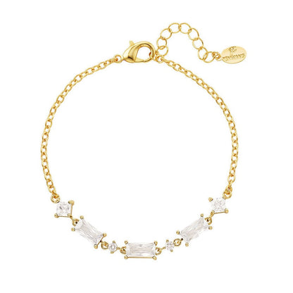 Zirconia Link Bracelet – Timeless Shine | Twinolo