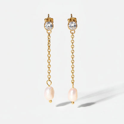 Pearl and Shine Earrings – Timeless Design | Twinolo