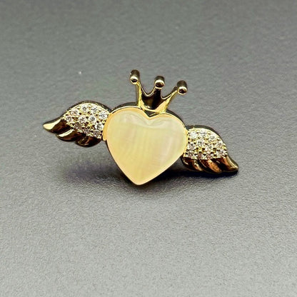 Brooch - Elegant Brooch with Crystals | Twinolo