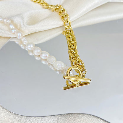 Fine Necklace with Freshwater Pearls – Classic Design | Twinolo