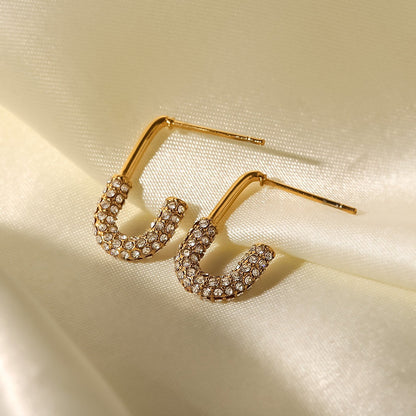 Mini Hoops with Zirconia – Sparkling & Minimalist | Twinolo