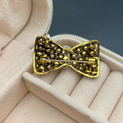 🎀 Bow Brooch - Elegant Brooch with Crystals | Twinolo