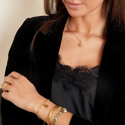 Bracelet with Padlock – Cool & Trendy | Twinolo
