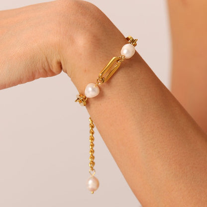 Pearl Bracelet – Natural Elegance with Freshwater Pearls | Twinolo