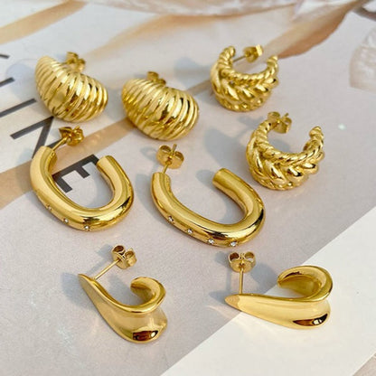 Timeless Teardrop Earrings – Sophisticated Simplicity | Twinolo