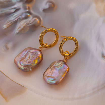 Pink Freshwater Pearl Earrings – Soft & Romantic | Twinolo