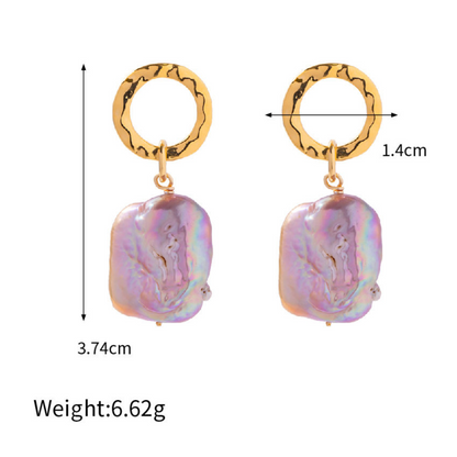 Pink Freshwater Pearl Earrings – Soft & Romantic | Twinolo