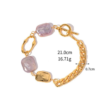 Pink Pearl Bracelet – Soft & Feminine Design | Twinolo